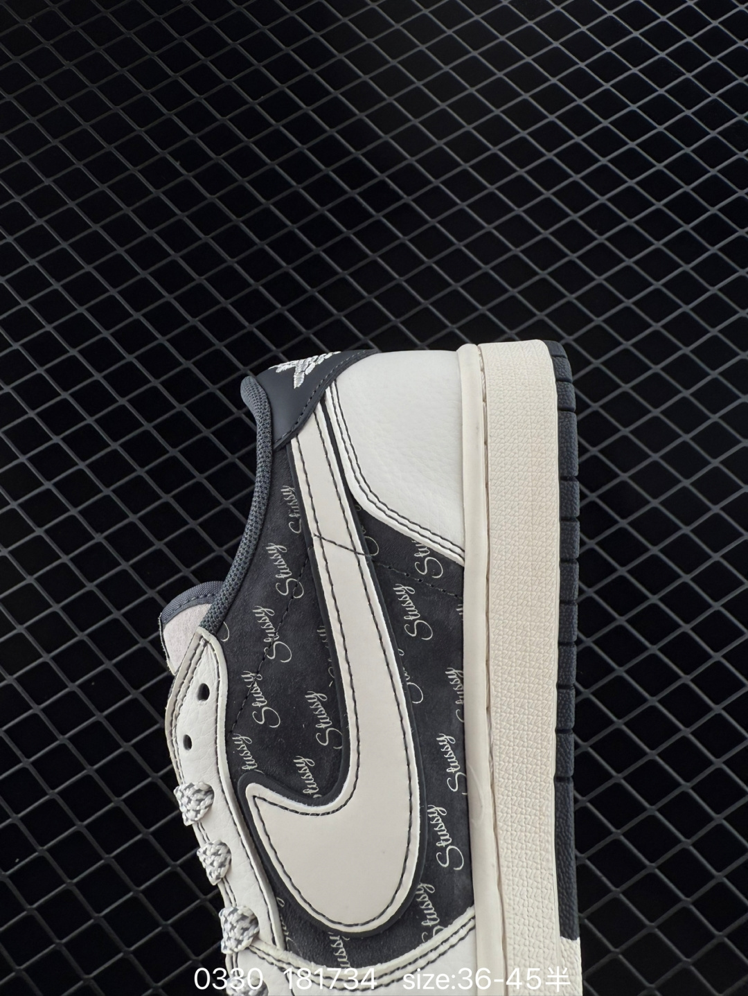 fragment design x Travis Scott x Nike Air Jordan 1 Low OG SP”Black/Green Toe“